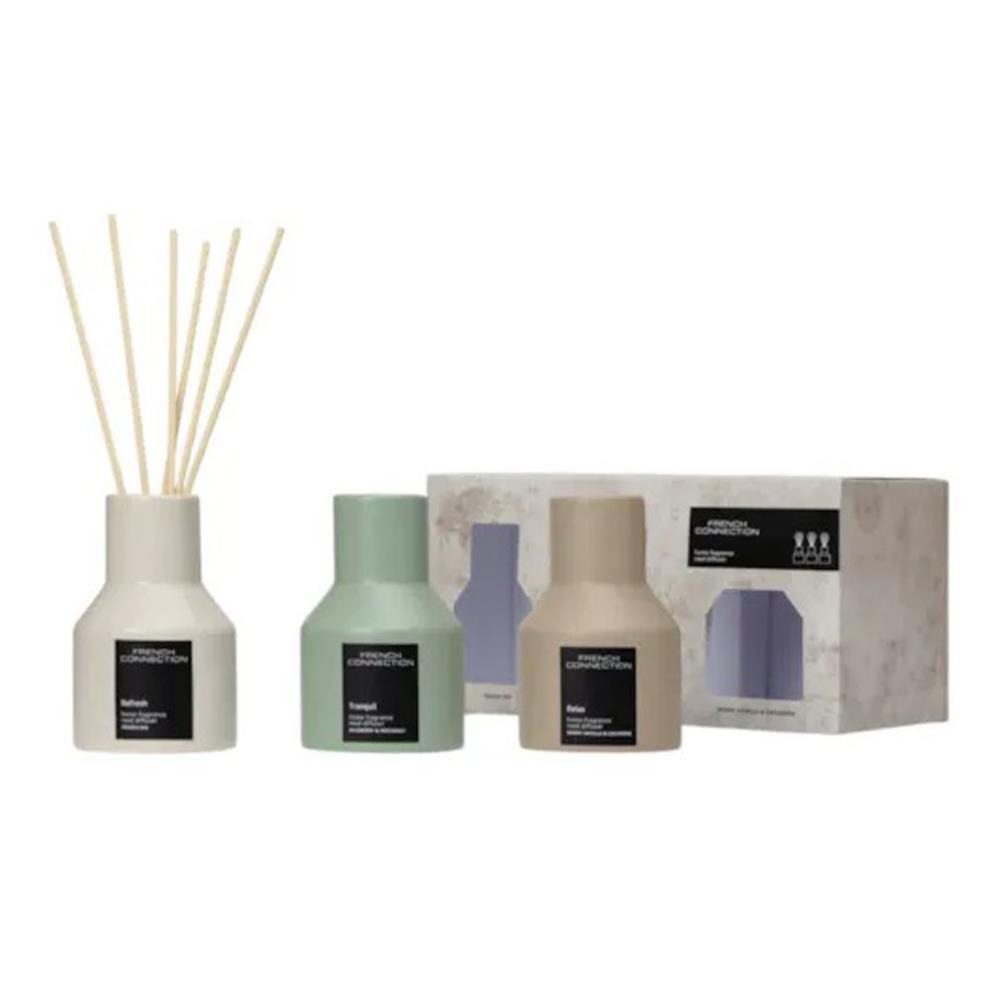 French Connection 3 Stone Reed Diffuser Gift Set Extra Image 2